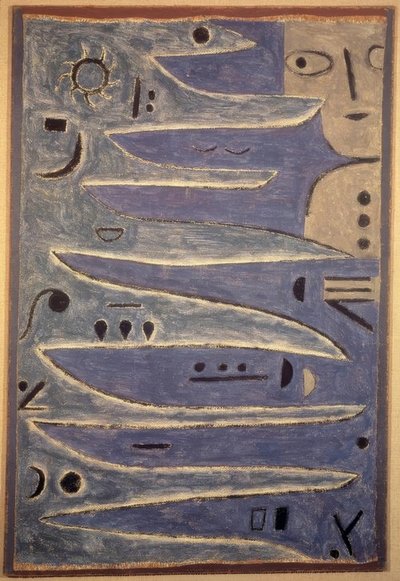 El gris y la costa de Paul Klee